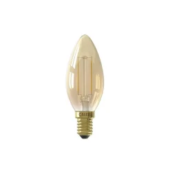 Calex Led-Kaarslamp E14 2W Goud